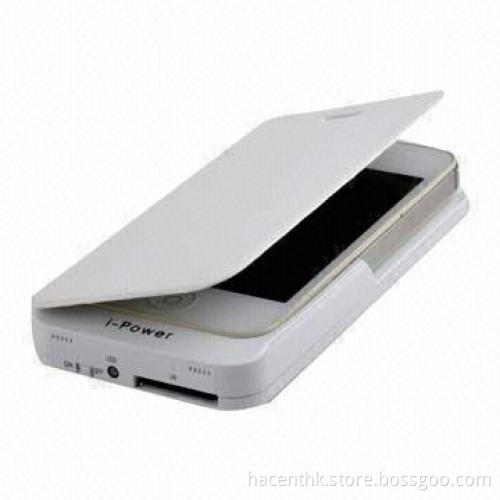 Hot 2,300mAh Portable Power Bank Case for iPhone 4